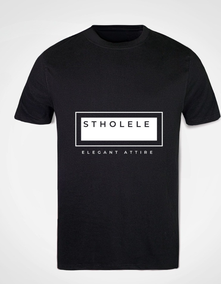 Sthole Signature Tee — Black